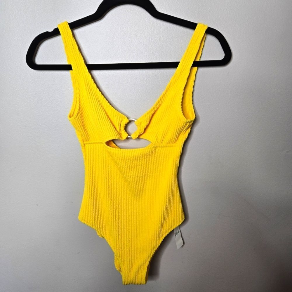 Aerie Yellow One Piece Swim Bikini XS